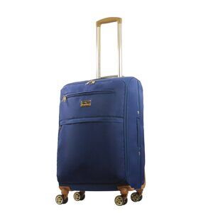 New 26" Tommy Bahama Blue Soft Sided Spinner Luggage